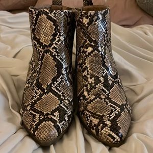 Snakeskin Boots